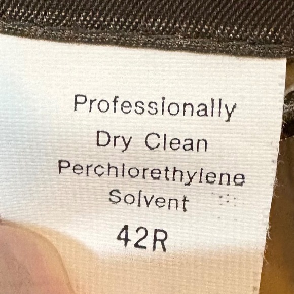 Sutter & Grant Corduroy Blazer Sport Coat Mens 42R Green Suede Elbow Patches - Picture 9 of 10